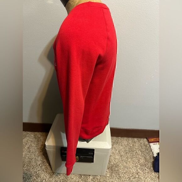 NBA Chicago Bulls Men’s Small Red Sweatshirt - Picture 2 of 5